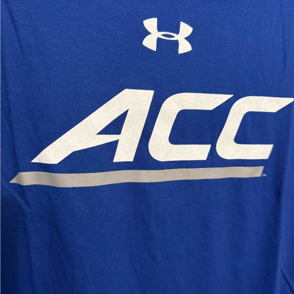 Under Armour Royal Blue ACC Logo Long Sleeve *NEW WITH TAGS* - Picture 2 of 7